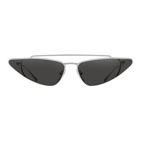 prada ultravox cat eye sunglasses black silver|Prada Ultravox Cat Eye Sunglasses .